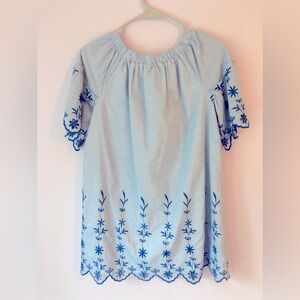 Girls blue striped Zara Dress